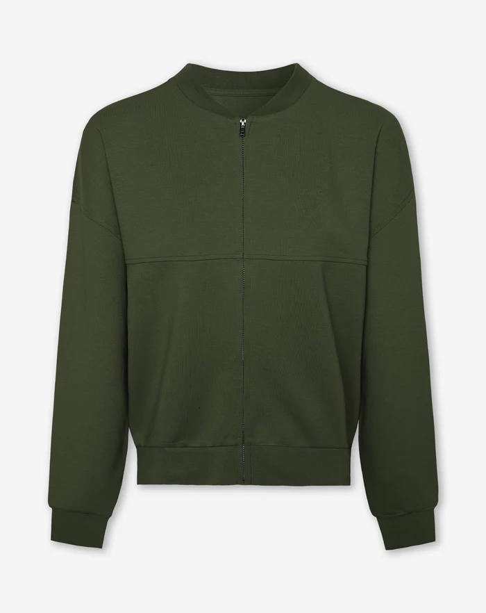 NOLA™ | FULL ZIP SWEATSHIRT GREEN