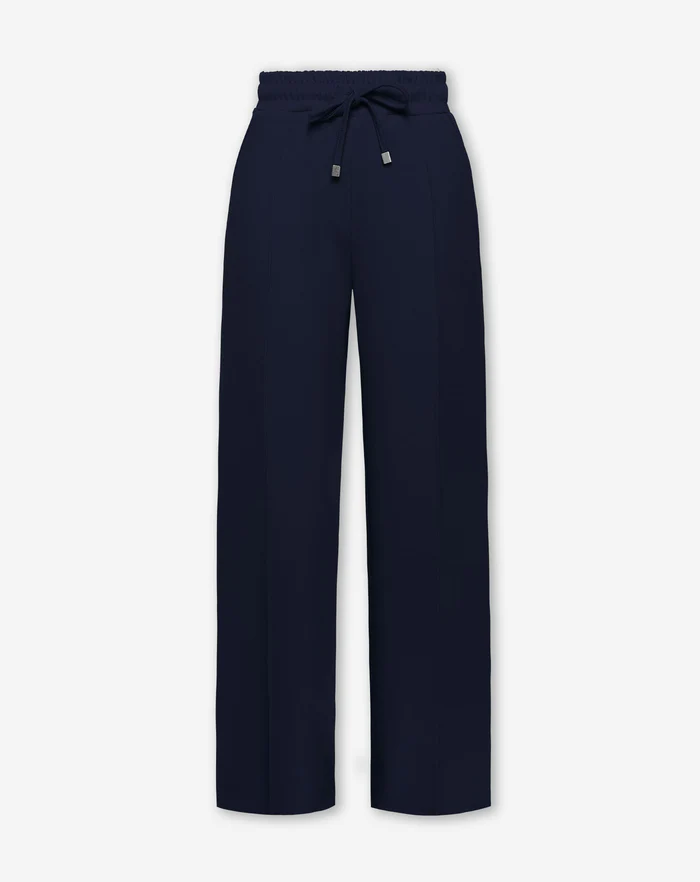 NOLA™ | WIDE-LEG SWEATPANTS NAVY