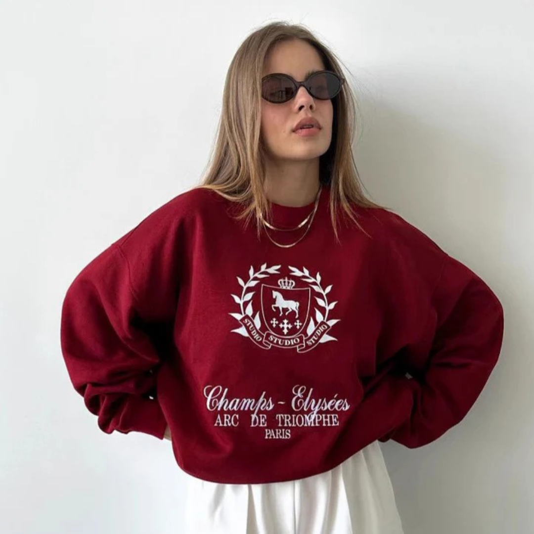 NOLA™ | PARIS CREST OVERSIZED SWEATSHIR