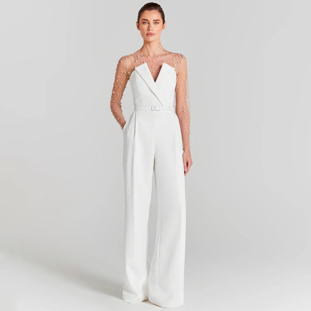 NOLA™ | PEARL EMBELLISHED JUMPSUIT