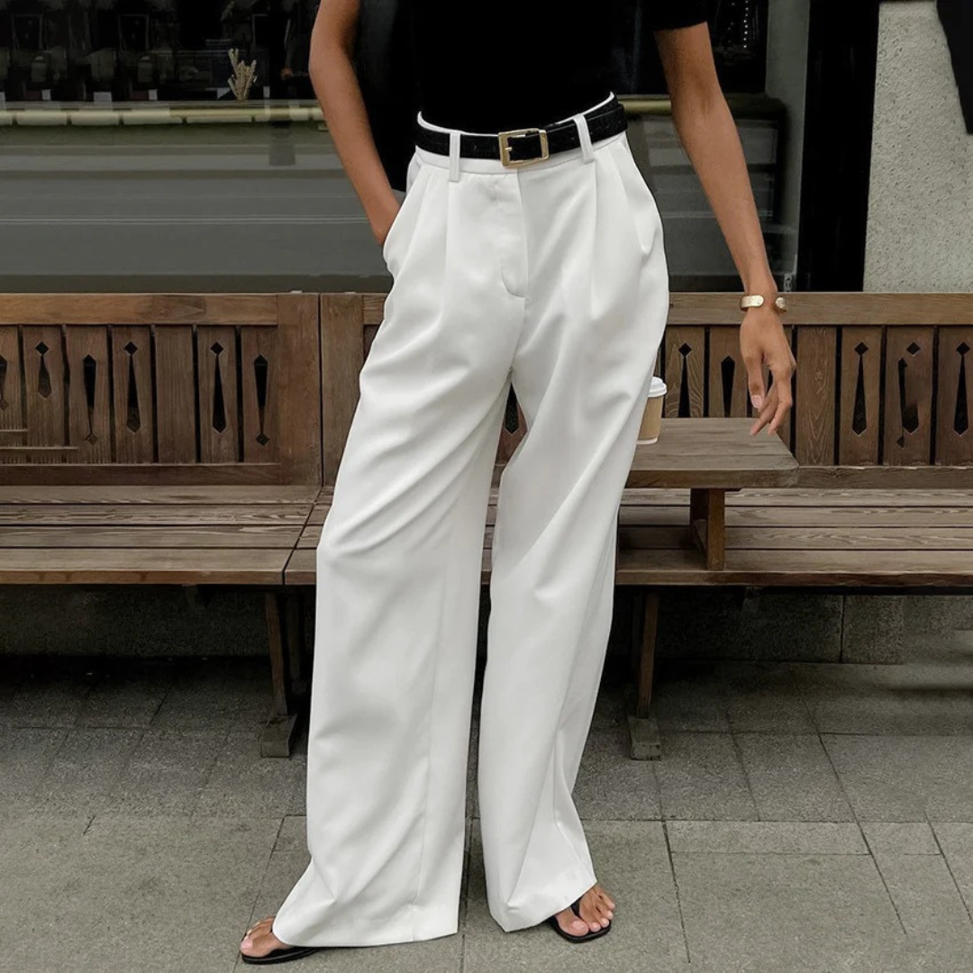 NOLA™ | HIGH-WAISTED WIDE-LEG TROUSERS