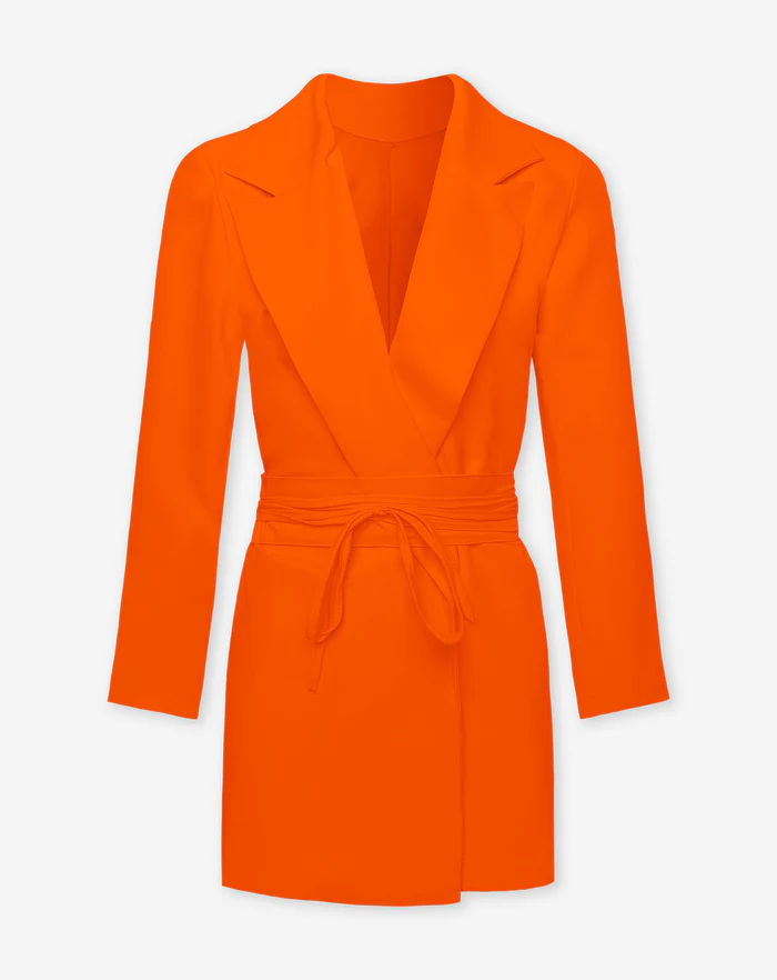 NOLA™ | TAILORED BLAZER DRESS ORANGE