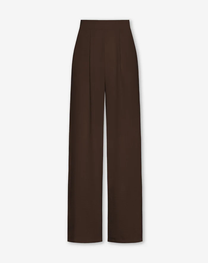 NOLA™ | WIDE-LEG PANTALON BROWN