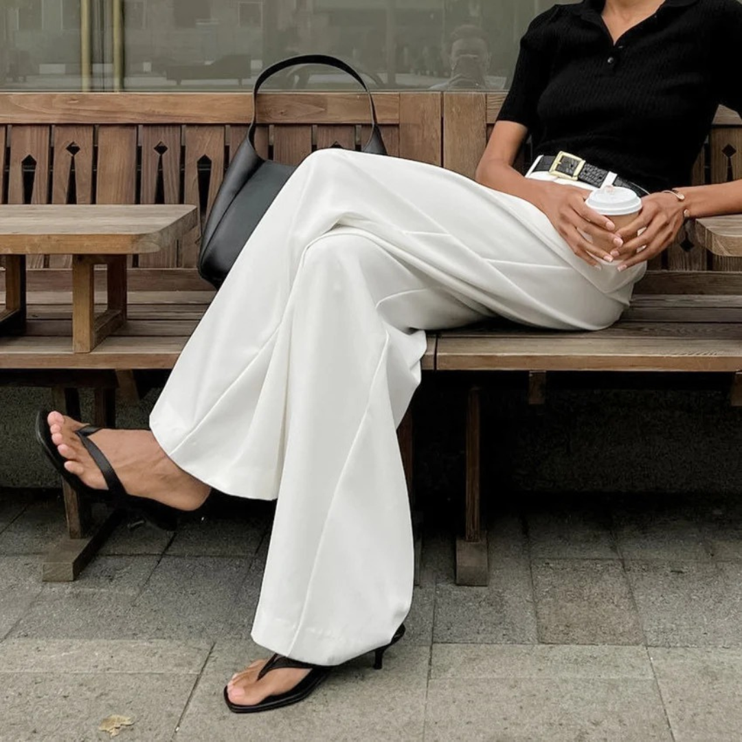 NOLA™ | HIGH-WAISTED WIDE-LEG TROUSERS