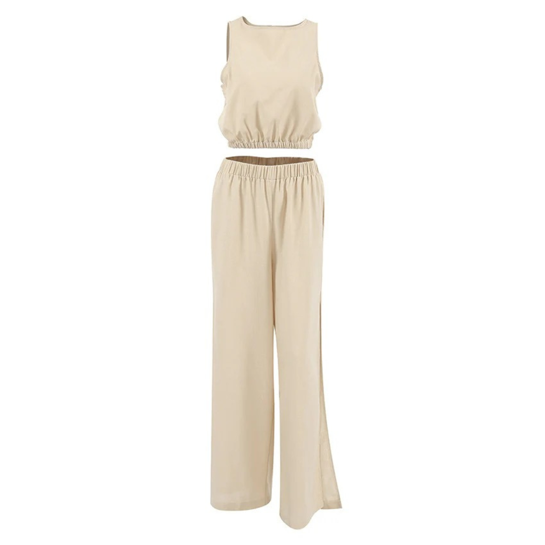 NOLA™ | EFFORTLESS LINEN JUMPSUIT