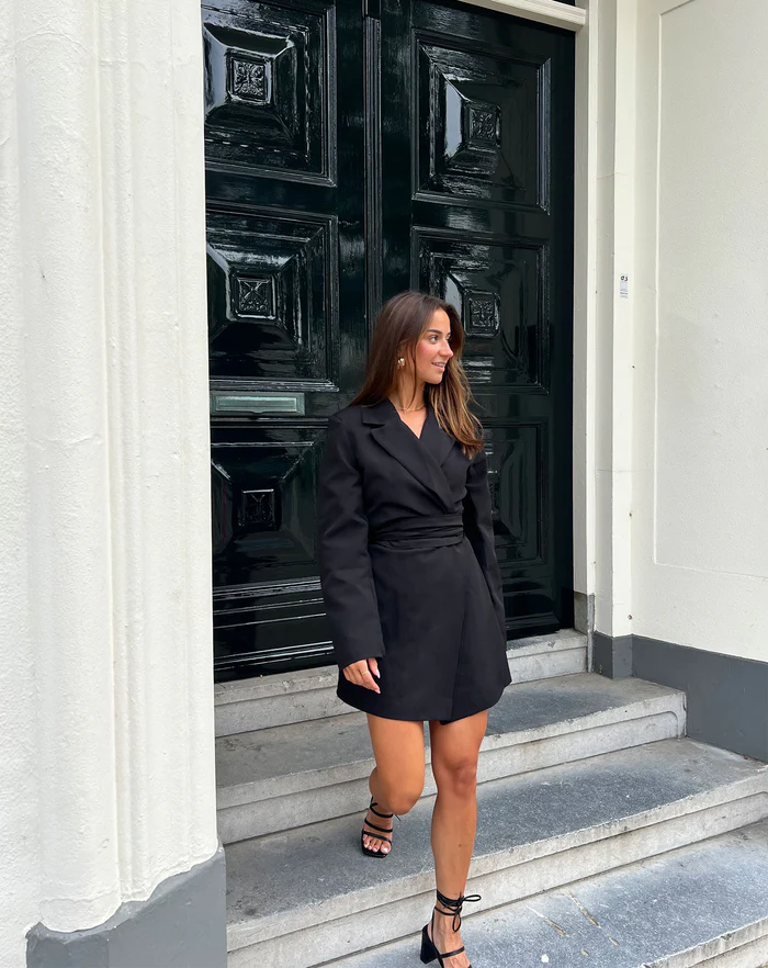 NOLA™ | TAILORED BLAZER DRESS BLACK