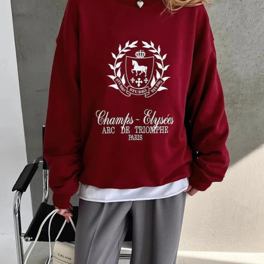 NOLA™ | PARIS CREST OVERSIZED SWEATSHIR