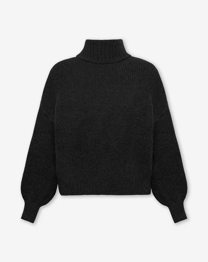 NOLA™ | TURTLENECK SWEATER BLACK