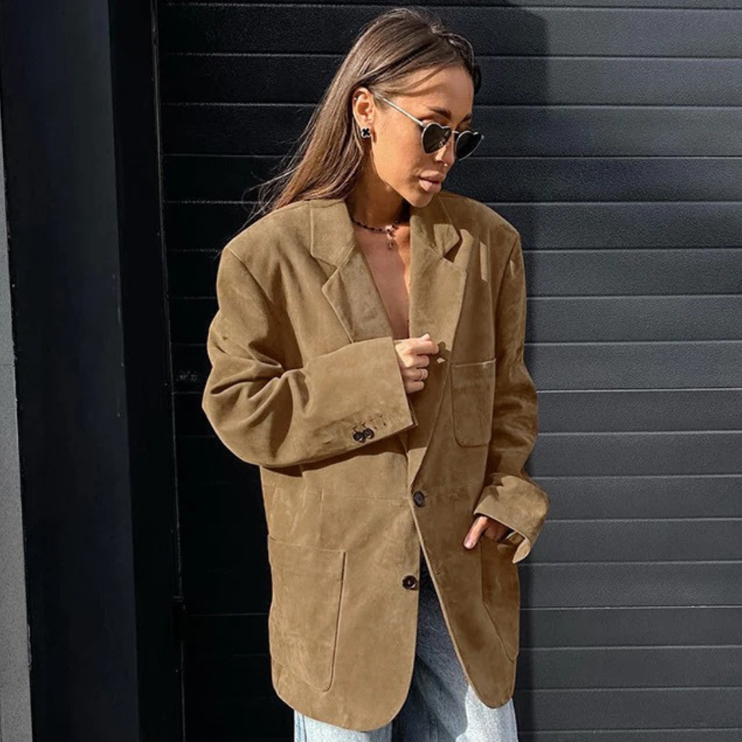 NOLA™ | SUEDE OVERSIZED BLAZER