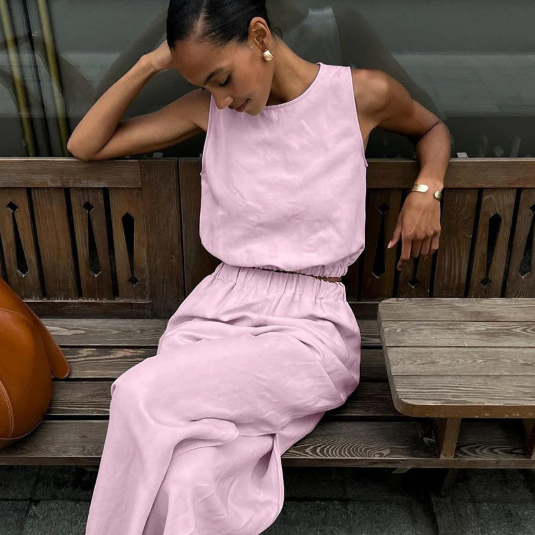 NOLA™ | EFFORTLESS LINEN JUMPSUIT