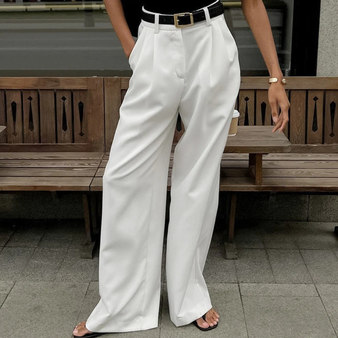 NOLA™ | HIGH-WAISTED WIDE-LEG TROUSERS