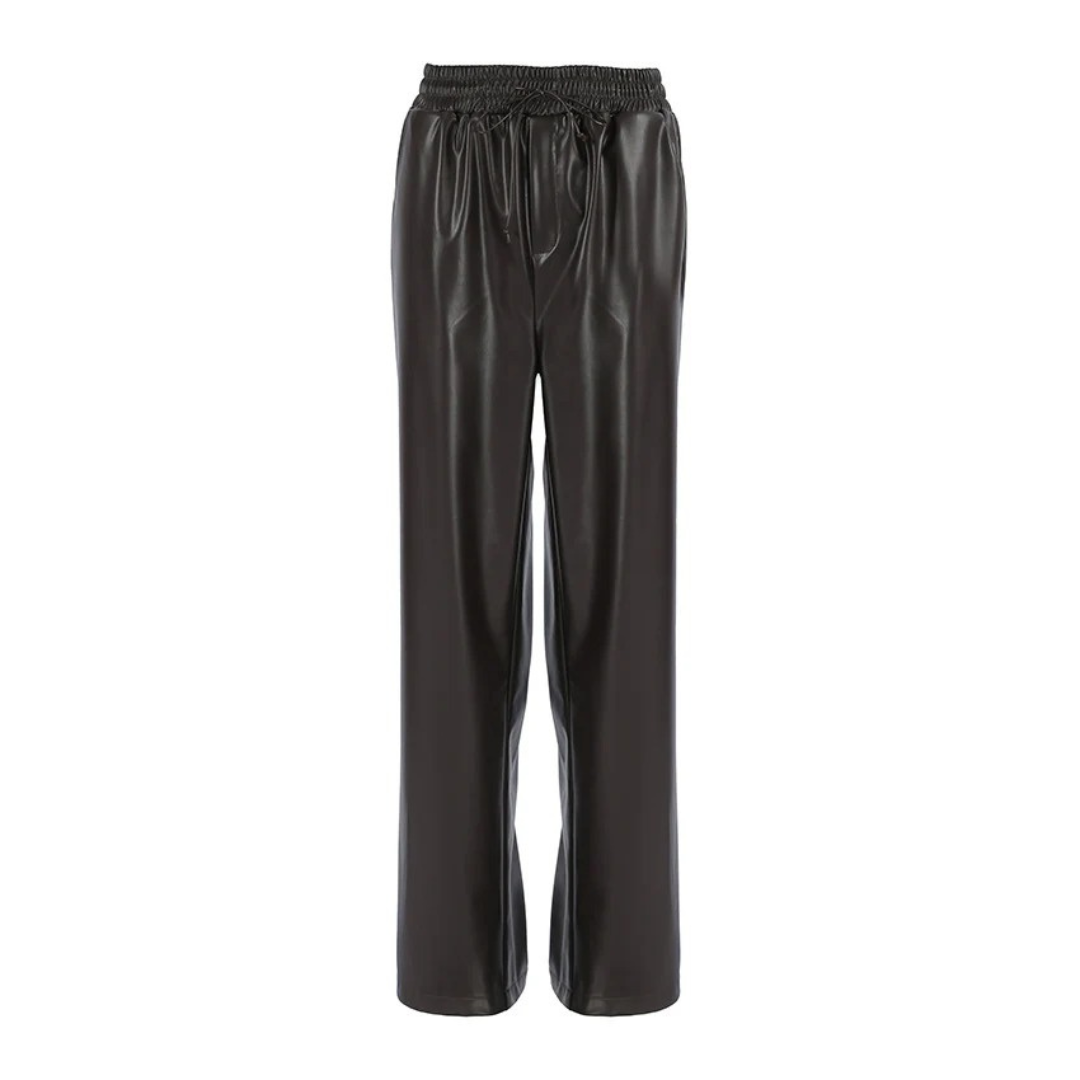 NOLA™ | FAUX LEATHER RELAXED TROUSER