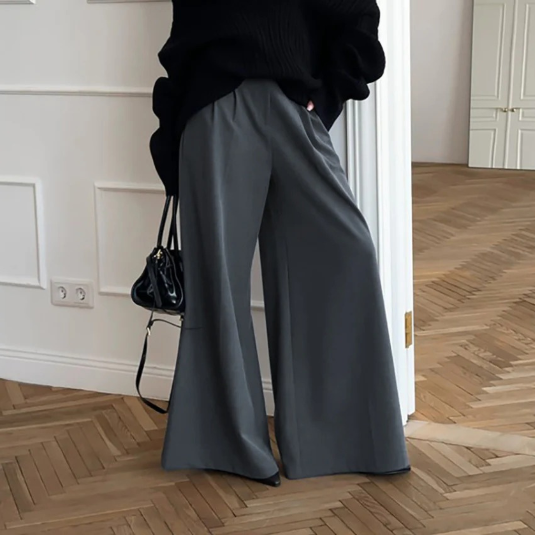 NOLA™ | ELEGANT HIGH-WAISTED WIDE-LEG TROUSERS