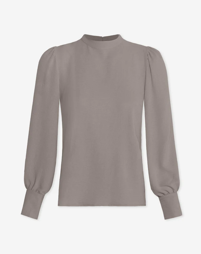 NOLA™ | PUFF BLOUSE GREY