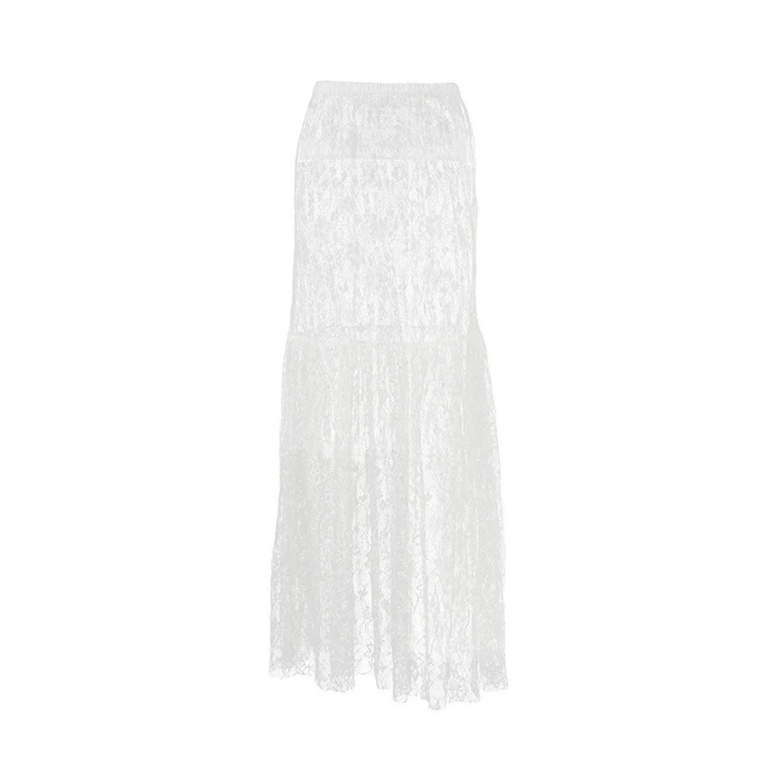 NOLA™ | SHEER LACE MAXI SKIRT