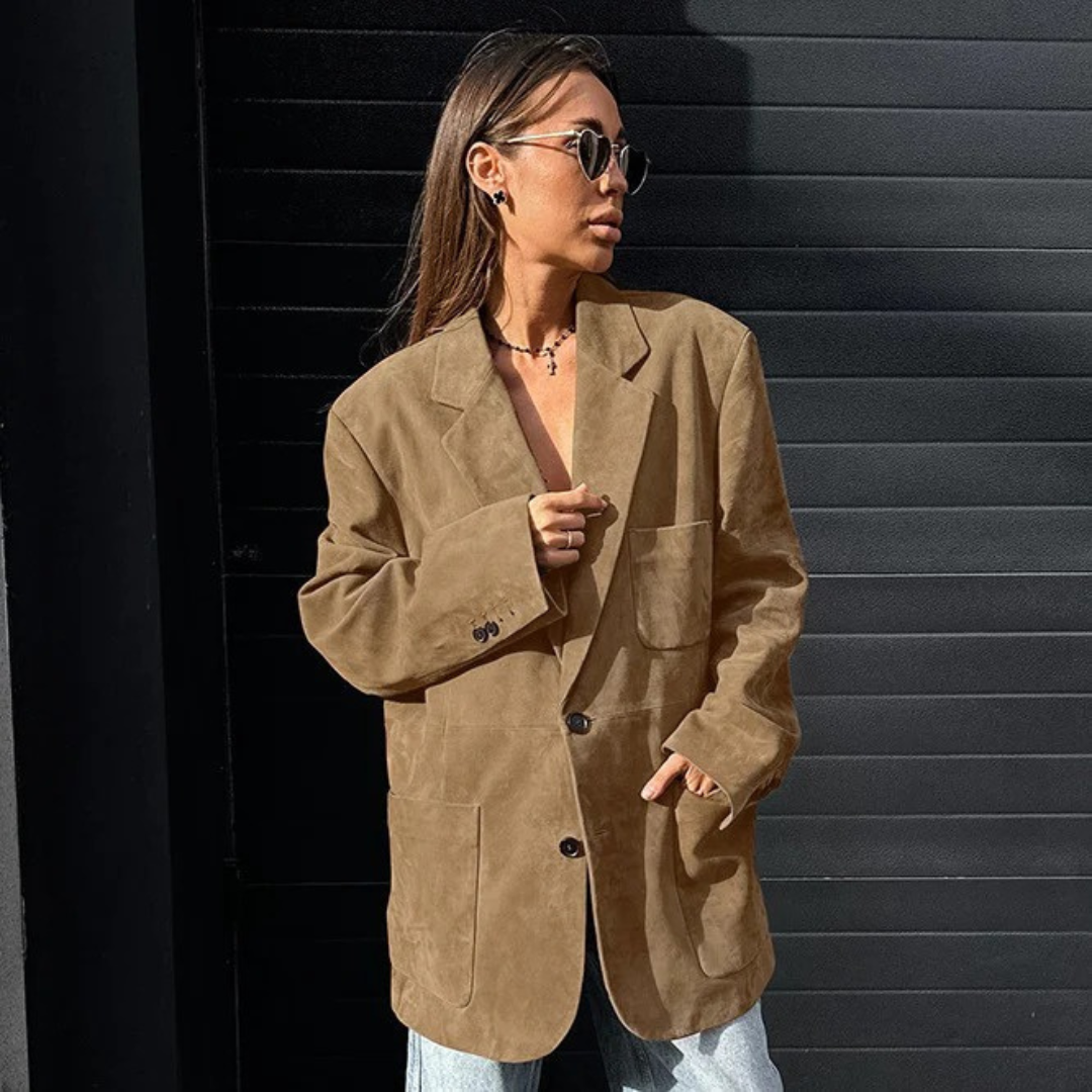 NOLA™ | SUEDE OVERSIZED BLAZER