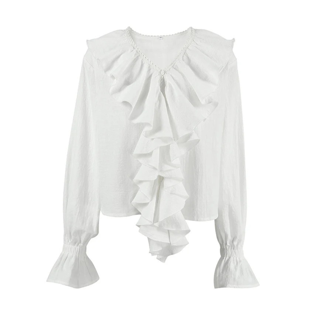 NOLA™ | DRAMATIC RUFFLE BLOUSE