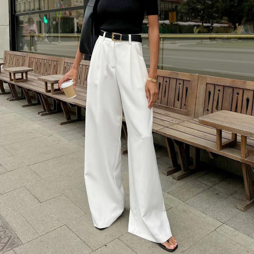 NOLA™ | HIGH-WAISTED WIDE-LEG TROUSERS