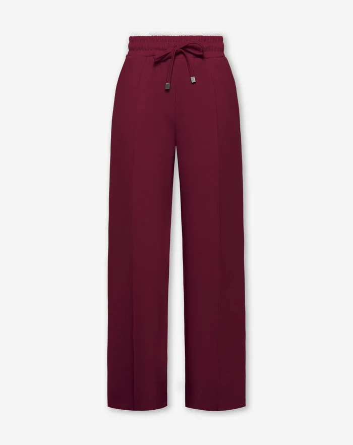 NOLA™ | WIDE-LEG SWEATPANTS RED